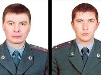 Погибшие милиционеры, фото пресс-службы ГУ МВД РФ по Красноярскому краю