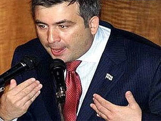 Президент Грузии Михаил Саакашвили. Фото с сайта www.adigea.aif.ru