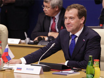 Дмитрий Медведев на встрече глав государств и правительств 