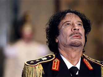 Муаммар Каддафи. Фото с сайта reagan.com