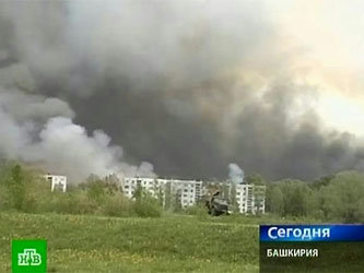 Взрывы в Башкирии. Кадр телеканала НТВ