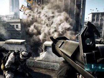 Кадр из игры Battlefield 3