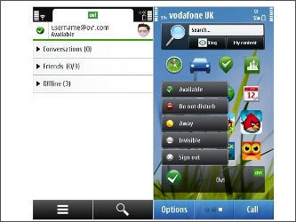 Скриншот приложения IM for Nokia