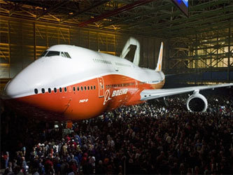 Boeing 747-8. Фото с сайта trendsupdates.com