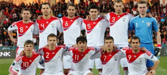 Сборная Росси по футболу. Фото с сайта rfs.ru