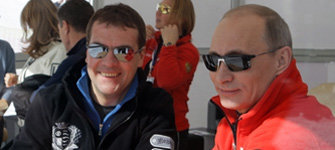 Дмитрий Медведев и Владимир Путин. Фото с сайта premier.gov.ru