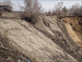 Берег реки Обь в Барнауле. Фото с сайта www.amic.ru