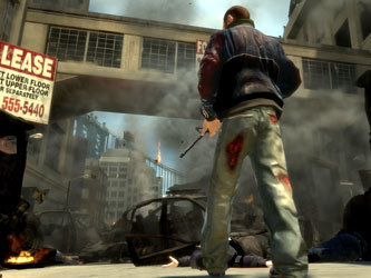 Кадр из игры GTA IV
