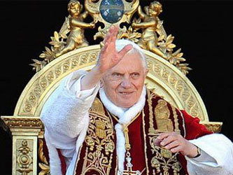  Папа Римский Бенедикт XVI. Фото с сайта www.1tvnet.ru