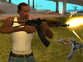 Кадр из игры GTA: San Andreas
