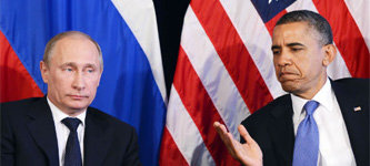 Владимир Путин и Барак Обама. Фото с сайта www.tandempost.com