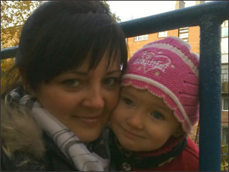 Татьяна Бекк с дочерью. Фото с сайта vk.com
