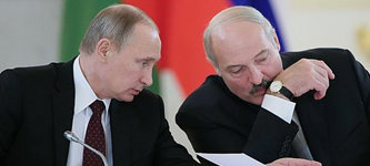 Владимир Путин и Александр Лукашенко. Фото пресс-службы президента РФ