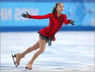Юлия Липницкая. Фото с официальной страницы Олимпийских зимних игр и Паралимпийских зимних игр 2014 года в Сочи