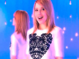 Кадр из клипа на песню Shine
