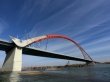 Транспорт будет ходить по Бугринскому мосту по новой схеме