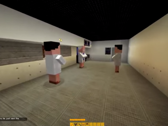 Half-Life воссоздали в Minecraft