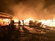 Более ста человек тушили загоревшийся склад на Алтае