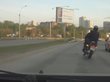 Последние секунды жизни мотоциклиста в Новосибирске попали на видео