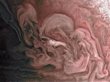 NASA показало розовую бурю на Юпитере