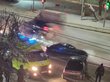 Три машины столкнулись на Большевистской в Новосибирске. ФОТО