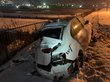 Пьяный таксист выжил после столкновения авто с поездом в Красноярске