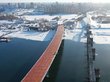 Надвижка пролета четвертого моста через Обь завершилась в Новосибирске