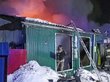 Появилось видео с места пожара в доме престарелых в Кемерове