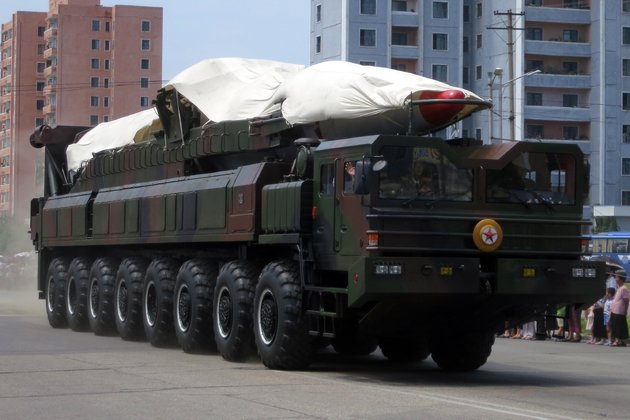 Северокорейская баллистическая ракета «Хвасон-15»