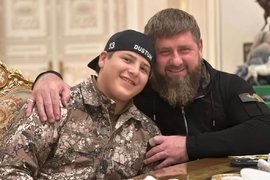 Адам Кадыров и глава Чечни Рамзан Кадыров