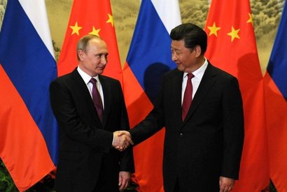 Президент Путин и председатель КНР Си Цзиньпин