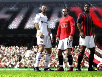 Кадр из игры FIFA 10