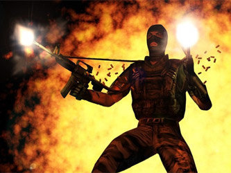 Кадр из игры Counter Strike