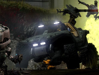 Кадр из игры Halo: Reach