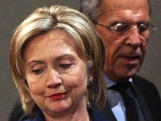Хиллари Клинтон и Сергей Лавров. Фото с сайта www.ambebi.ge