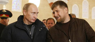 Владимир Путин и Рамзан Кадыров. Фото с сайта www.segodnya.ua