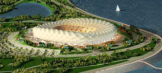 Проект стадиона для ЧМ-2018 в Краснодаре. Иллюстрация с сайта radioheads.net
