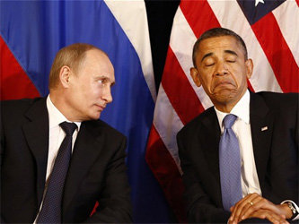 Владимир Путин и Барак Обама. Фото с сайта www.conservativerefocus.com