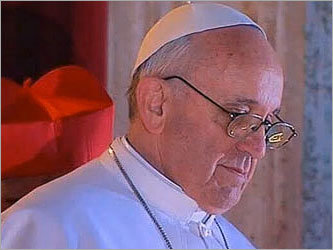 Папа римский Франциск. Фото с сайта www.trust.ua