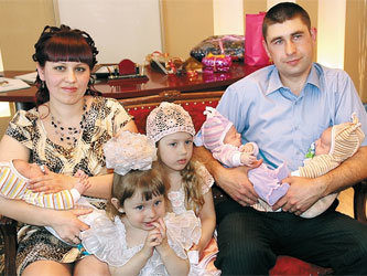 Семья Цупенковых. Фото с официального сайта Администрации Алтайского края