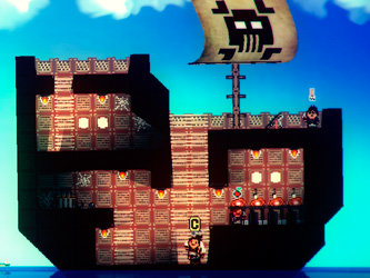 Кадр из игры Pixel Piracy 