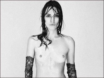 Скриншот страницы сайта Interviewmagazine.com