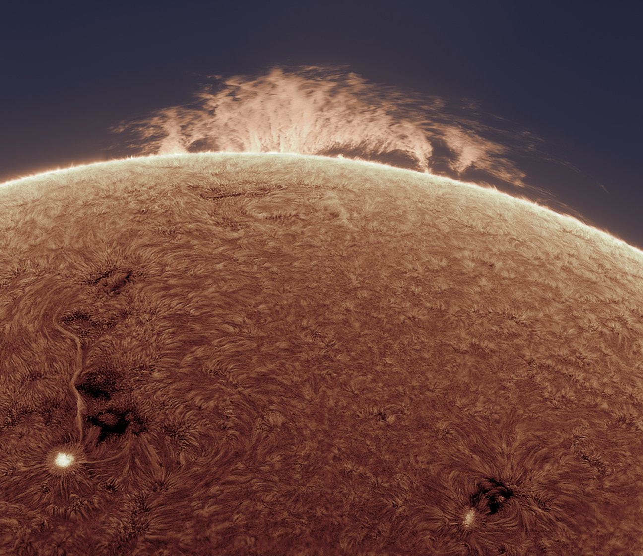 Телескоп Gregor снимки солнца