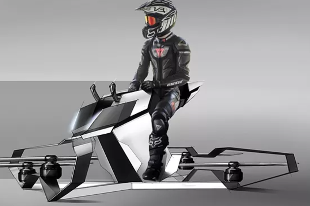 Летающий мотоцикл Hoverbike s3