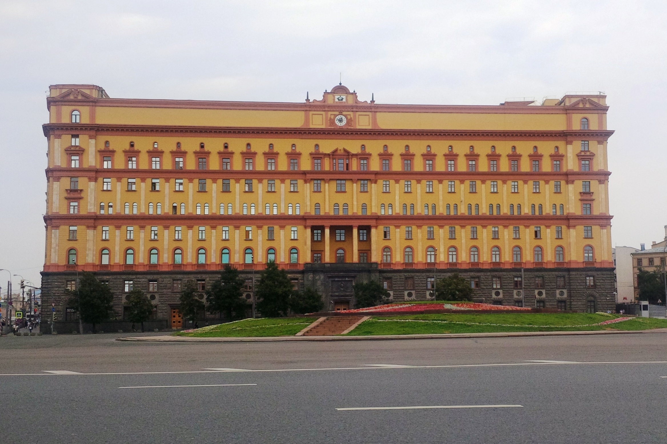Здание органов госбезопасности на Лубянке Алексей Щусев