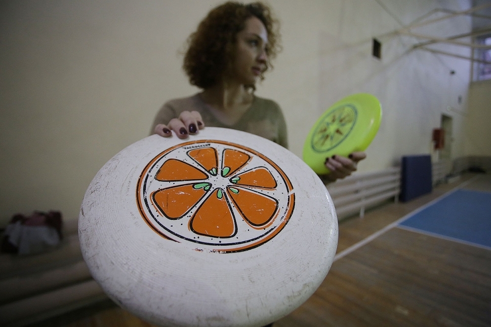 Новый вид спорта с «летающими тарелками» появился в Новосибирске