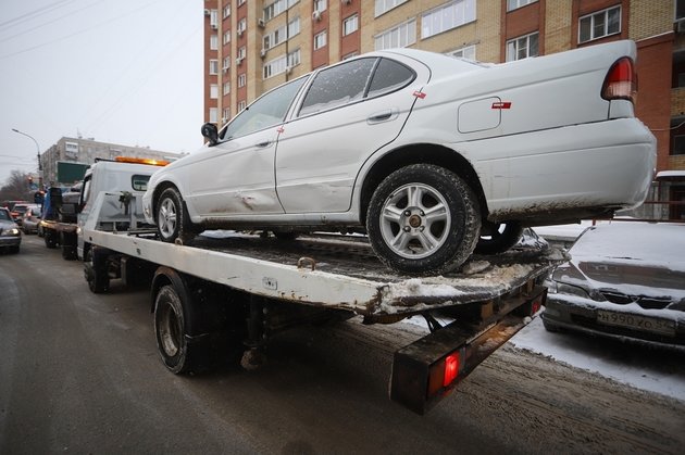 Где находится арестованный автомобиль