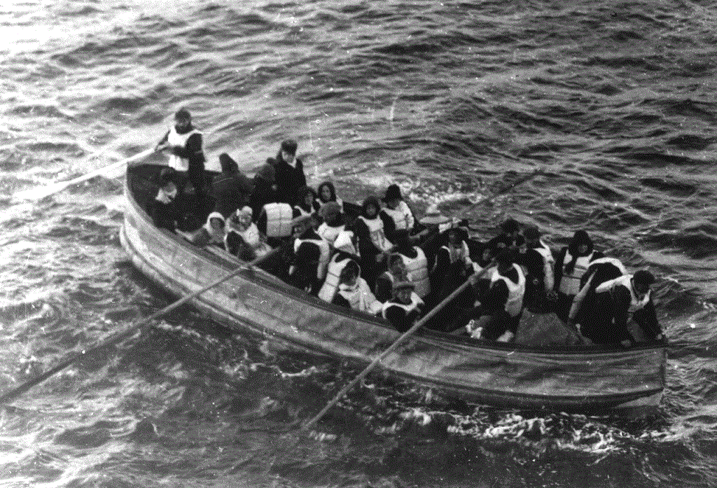 Спасшиеся пассажиры Титаника
