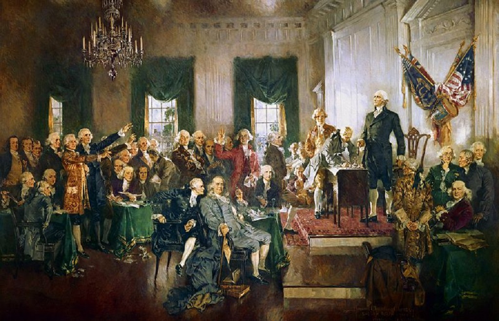 Подписание Конституции Соединенных Штатов