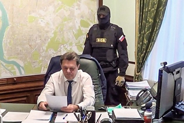 Задержания мэра Томска Ивана Кляйна